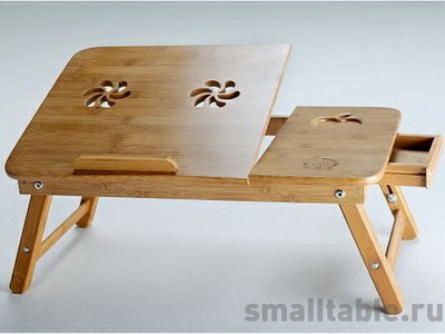 Столик бамбуковый для ноутбука Helper 3